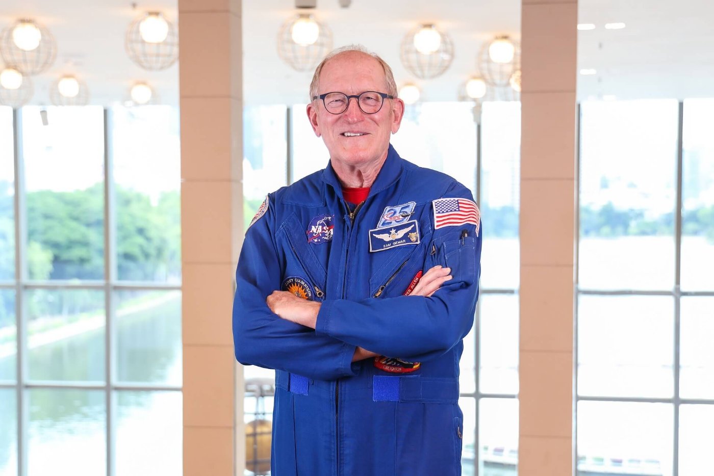 Astronaut Charles Gemar
