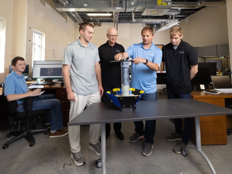 The AeroFly team at the Research Park at SDSU in Brookings, South Dakota